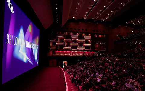 Plateia numa sessão do BFI London Film Festival